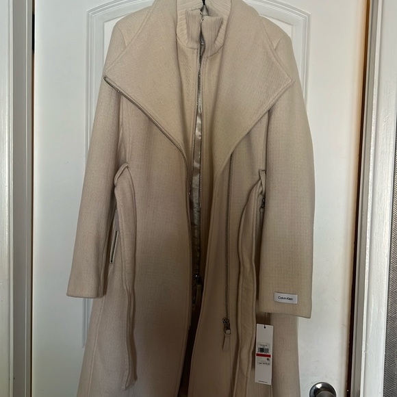 BNWT Calvin Klein 100% wool jacket size xs - Picture 1 of 6